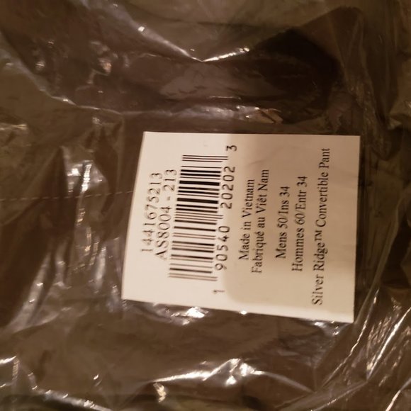 Columbia Silver Ridge Convertible Pants Zip Off In Gravel Size 50 X 34 - Picture 6 of 11